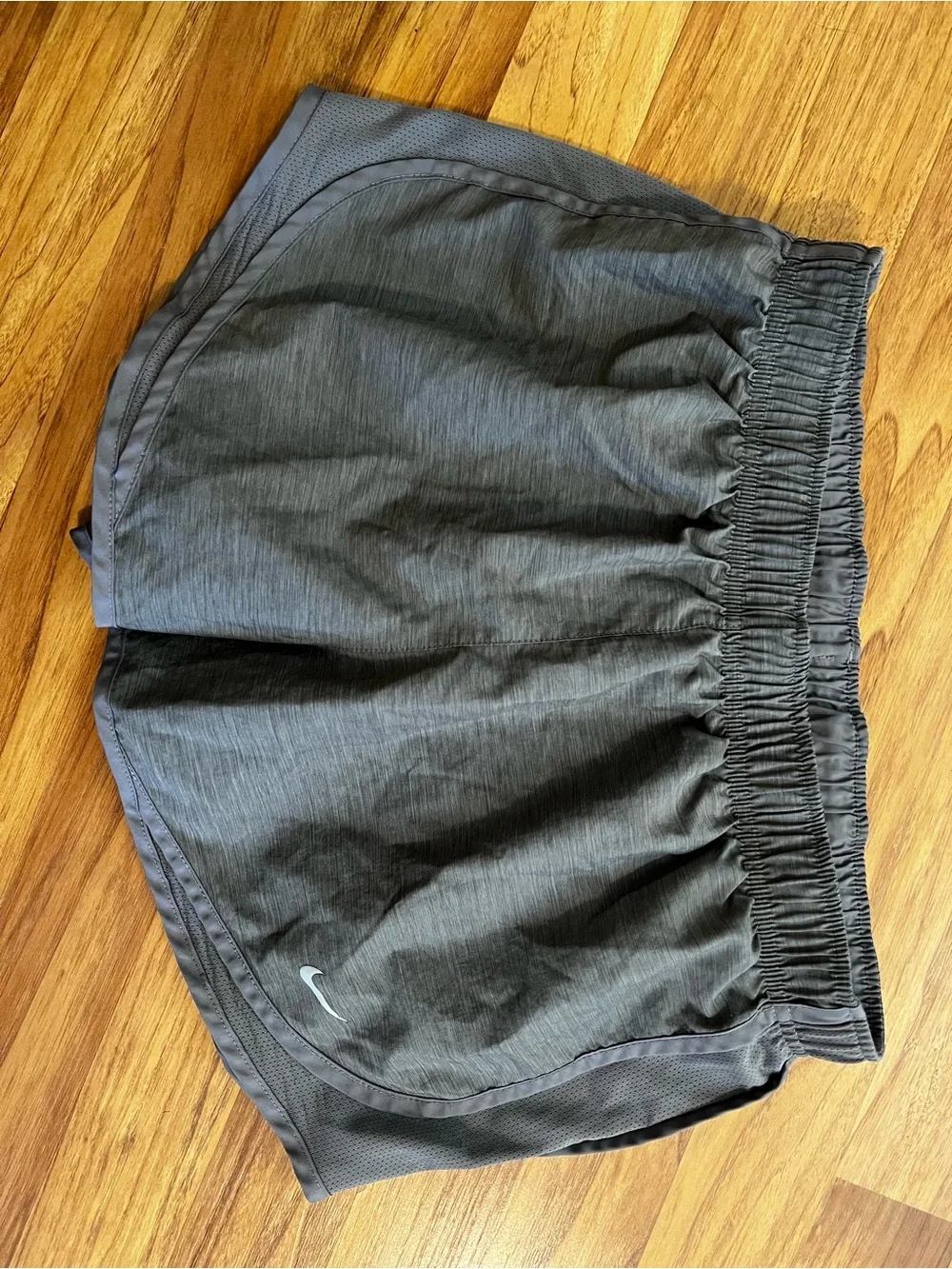 Nike Women's Grey Running Shorts - Lightweight Athletic Performance